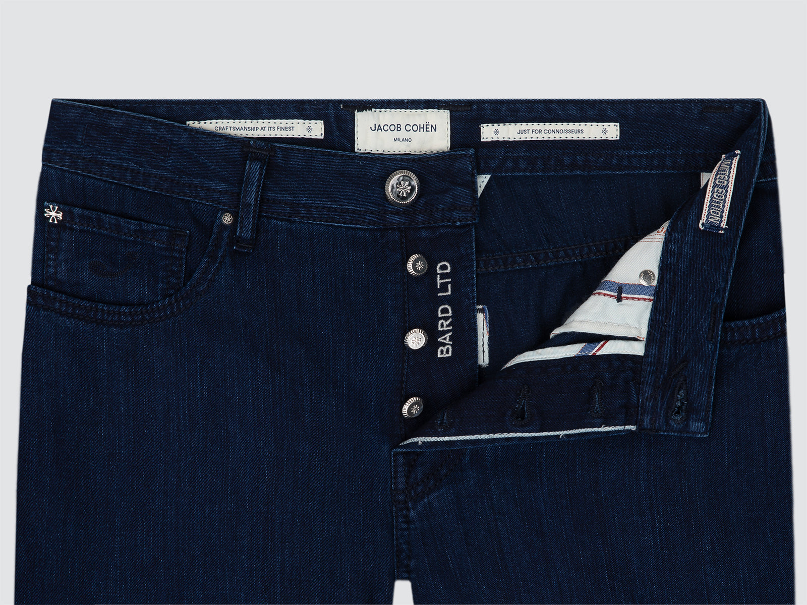 Bard Limited Edition Regular-Slim Jeans Dark Blue Selvedge Denim