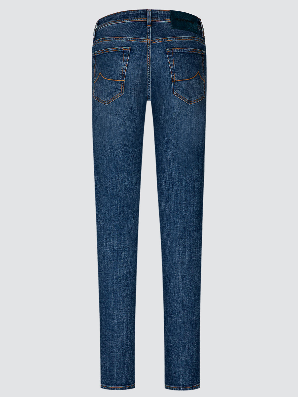 Bard – Jeans van Middenblauw Stretchkatoen