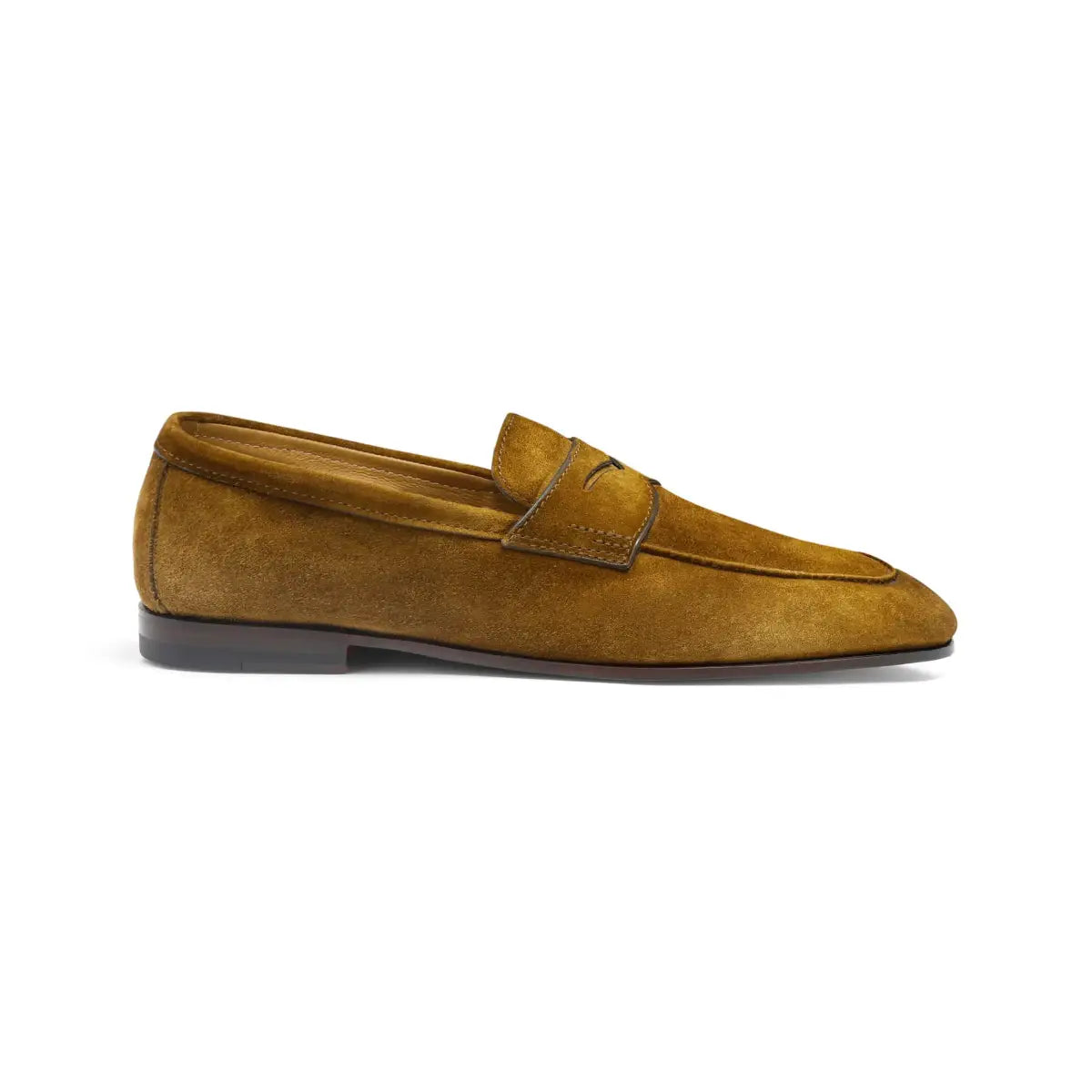 Grüner Carlo-Loafer Wildleder