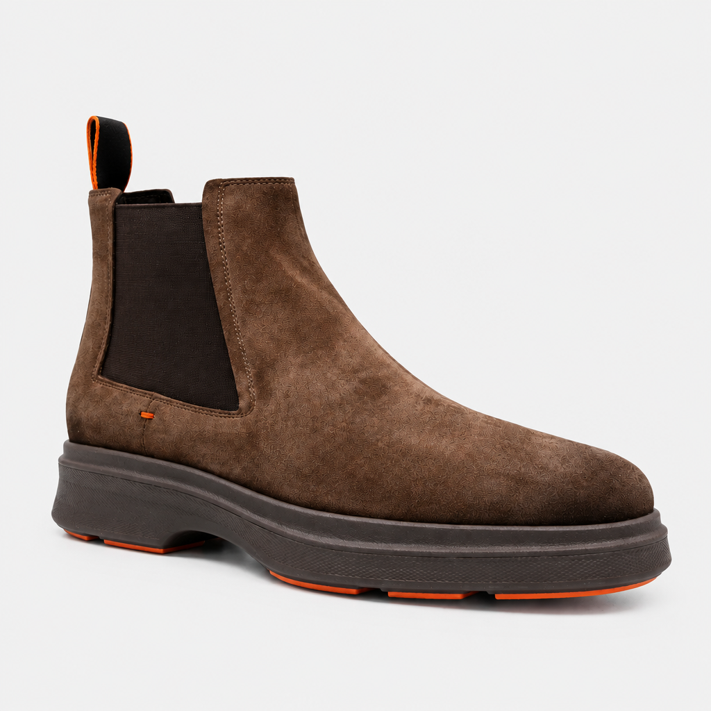 Dark brown Suede Easy Nova Boot