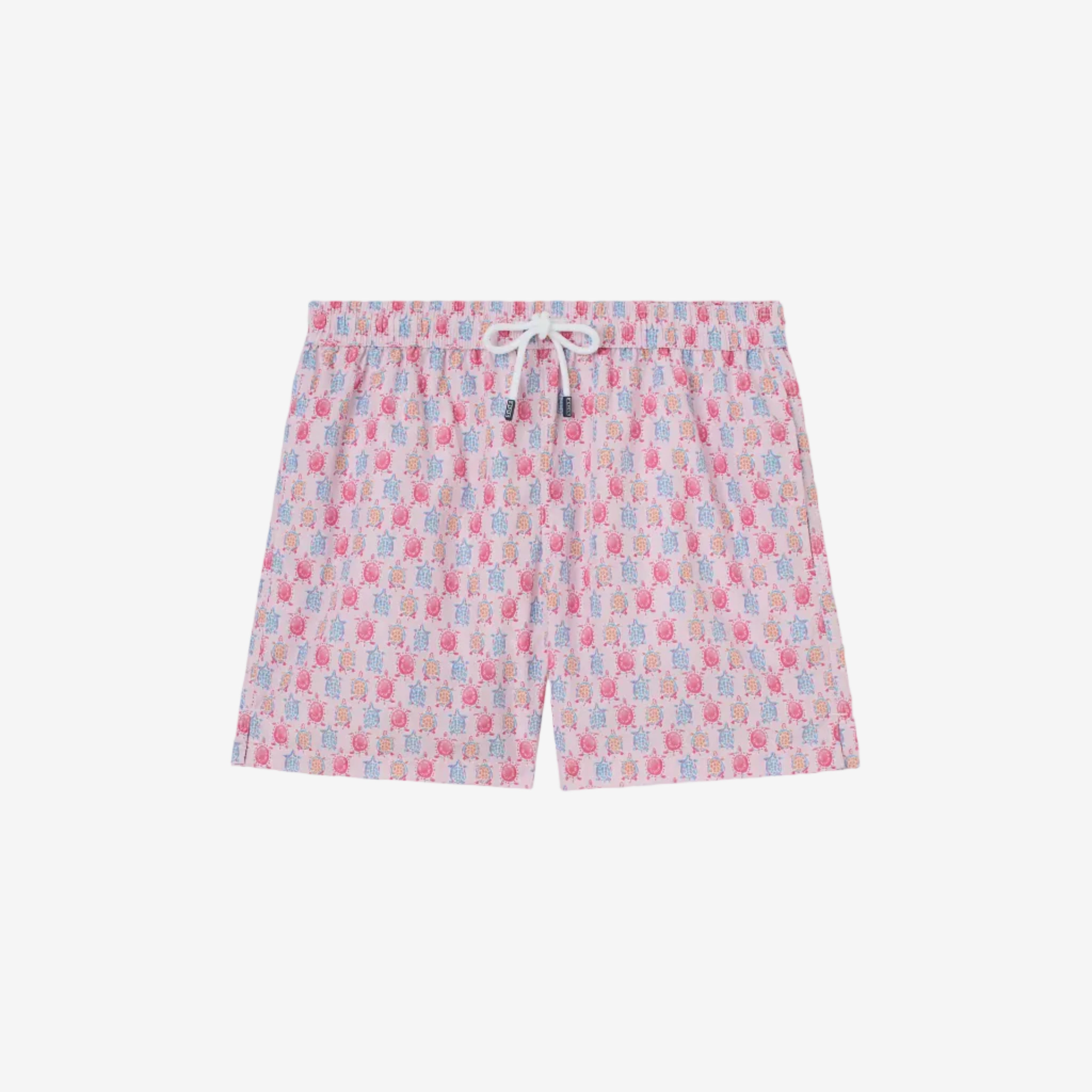 Madeira Sustainable Swim Trunk Pink Turtles Pattern