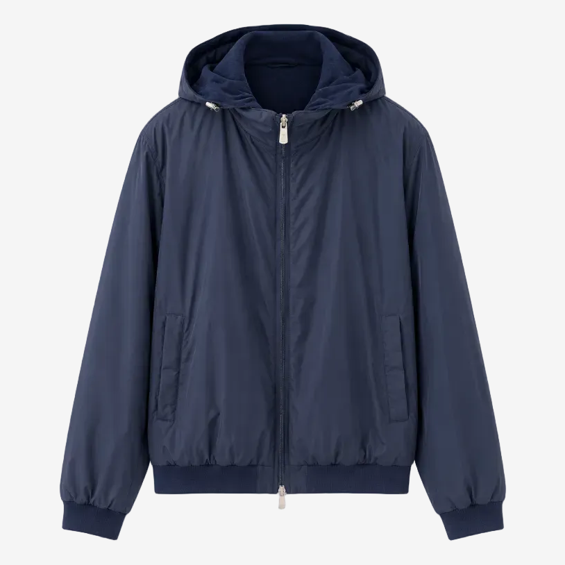 Camisa bomber  cachemir Blue Stop y Airstop - Reversible