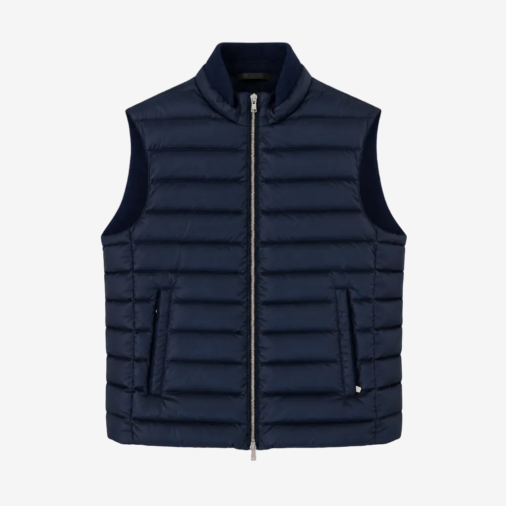 Blue Rodeo Airstop and Cashmere Flanel Vest - Reversible