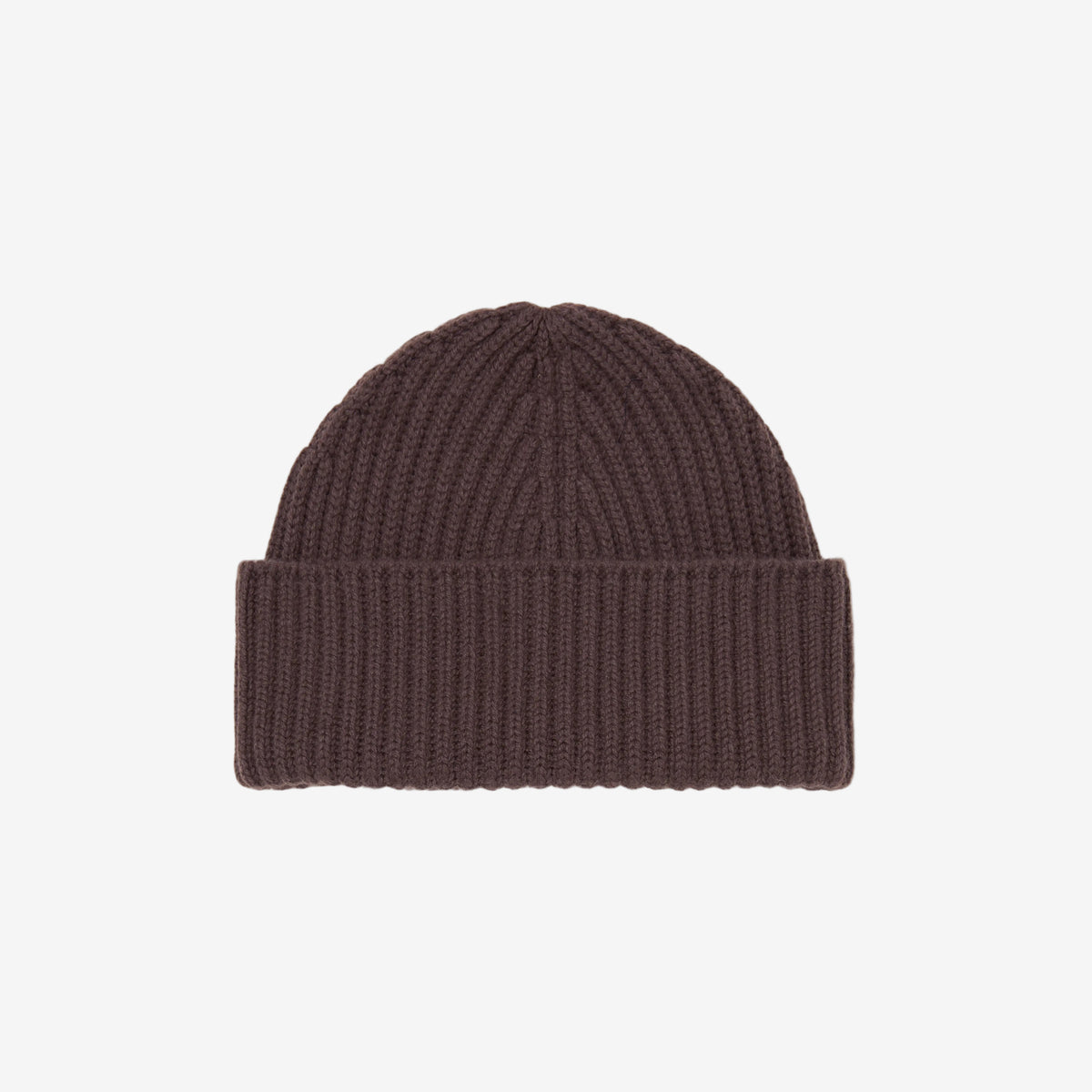 Chocolate Corda Alfredo Cashmere Beanie