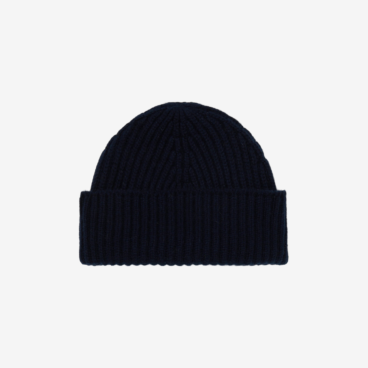 Dark Blue Corda Alfredo Cashmere Beanie