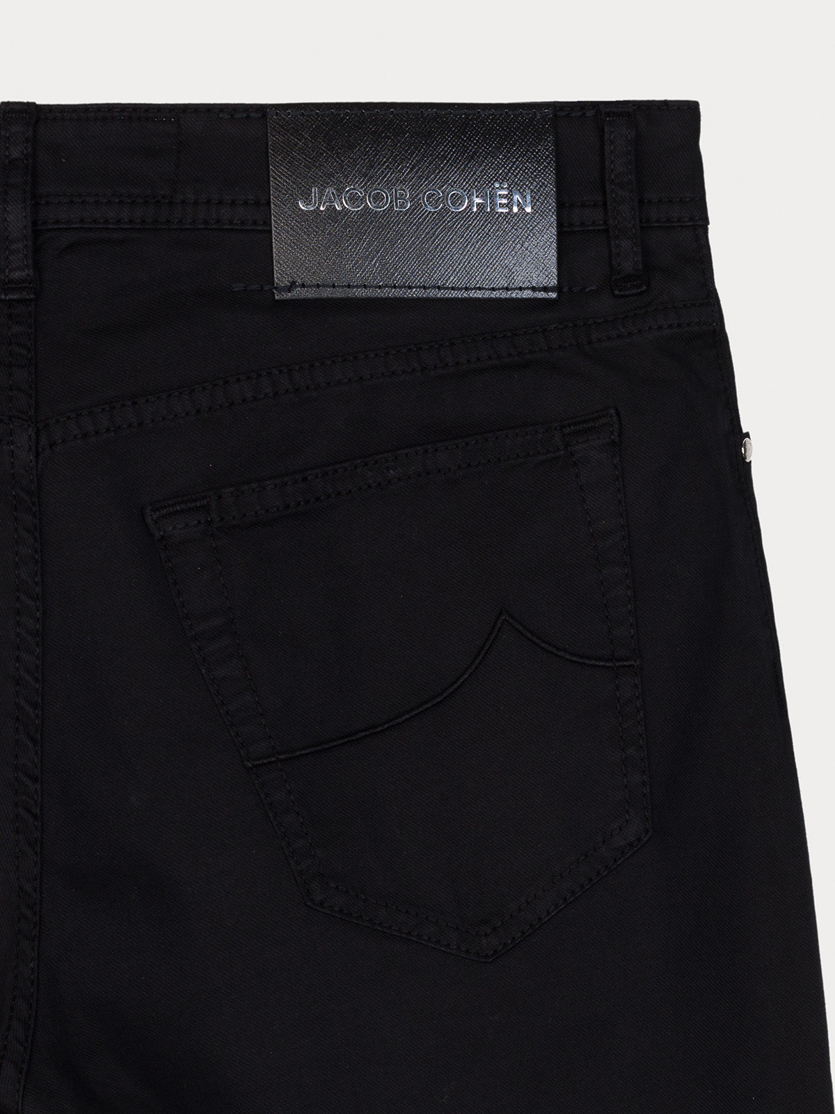 Super stretch black denim bard Jacob Cohën
