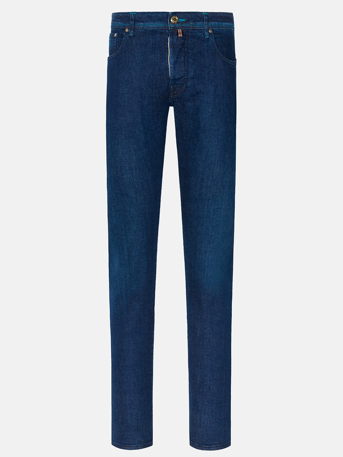 Nick Limited Edition Jeans van Donkerblauw Selvedge Stretchdenim Wash 906D