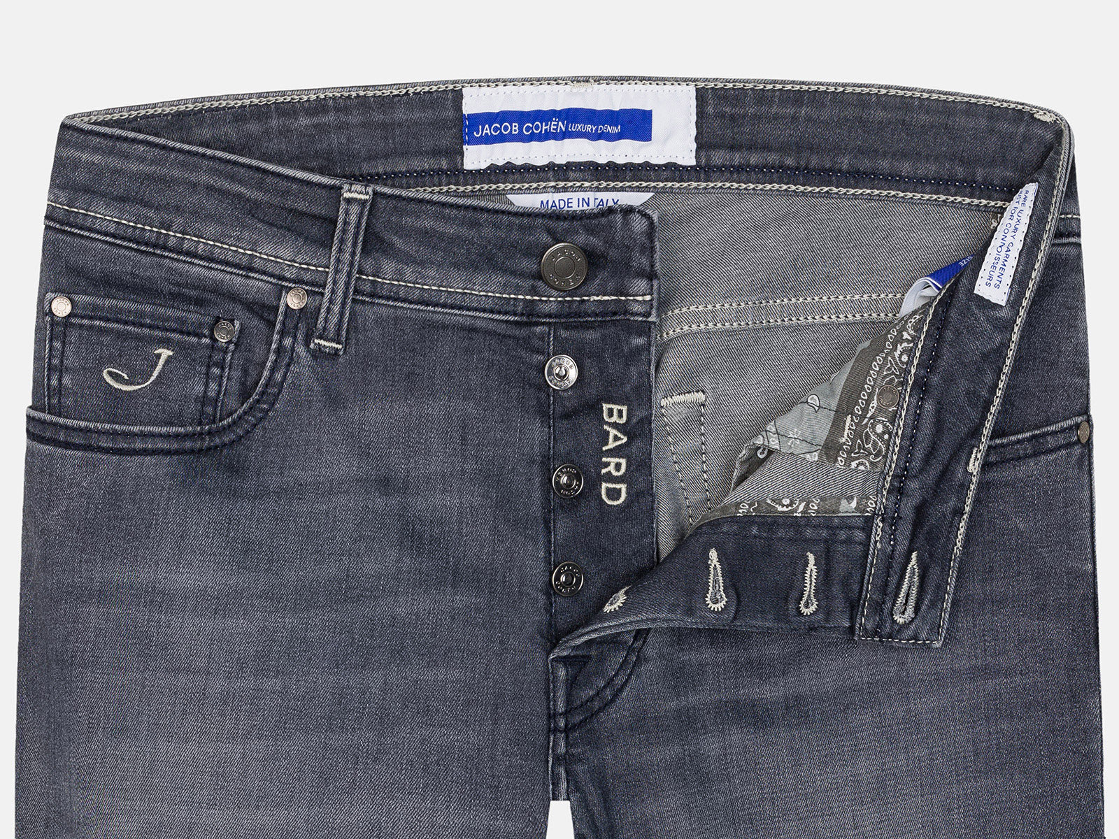 Bard Super-Stretch Grey Jeans