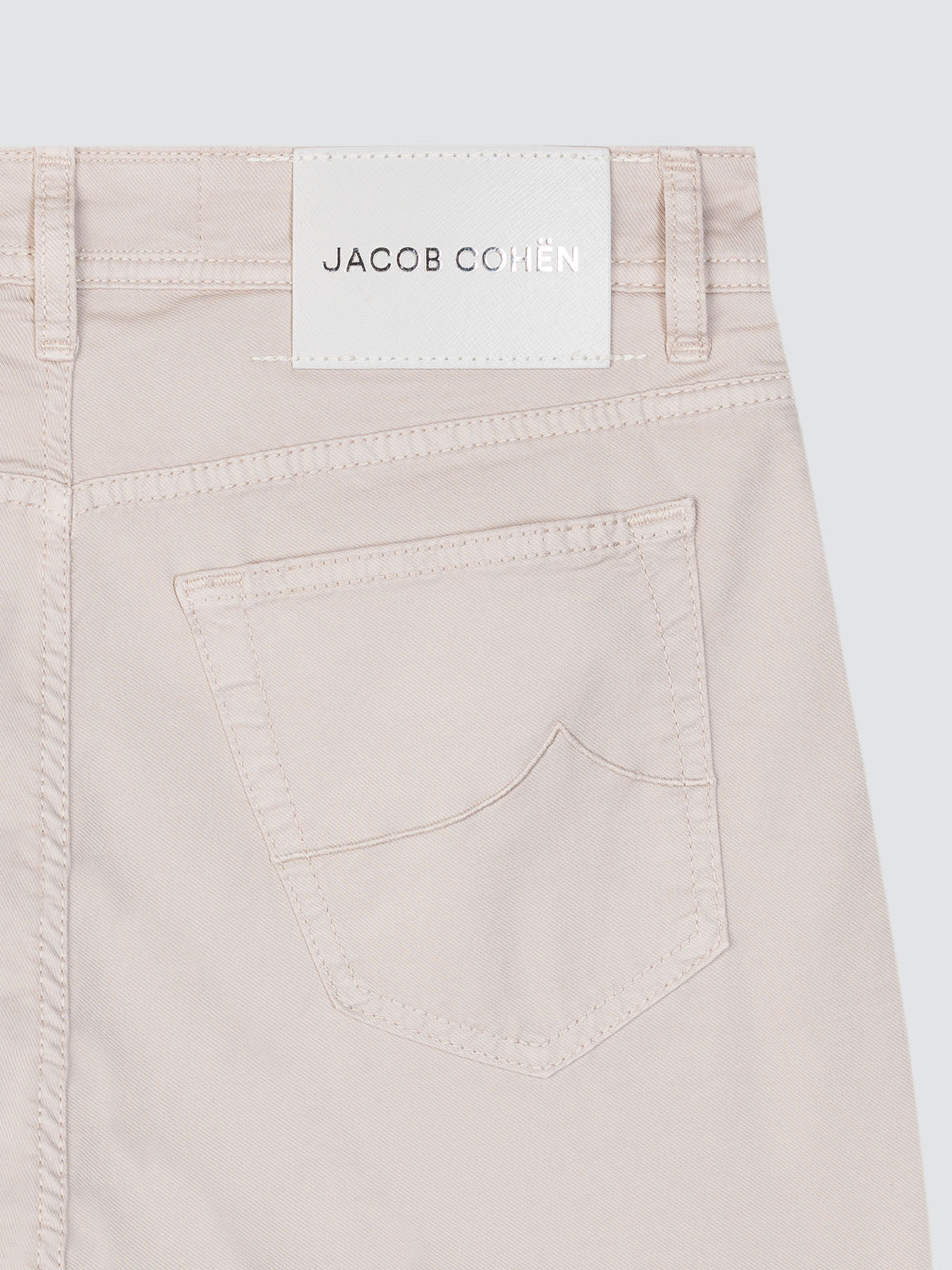 Bard Pants Cotton and Lyocell Stone Greige