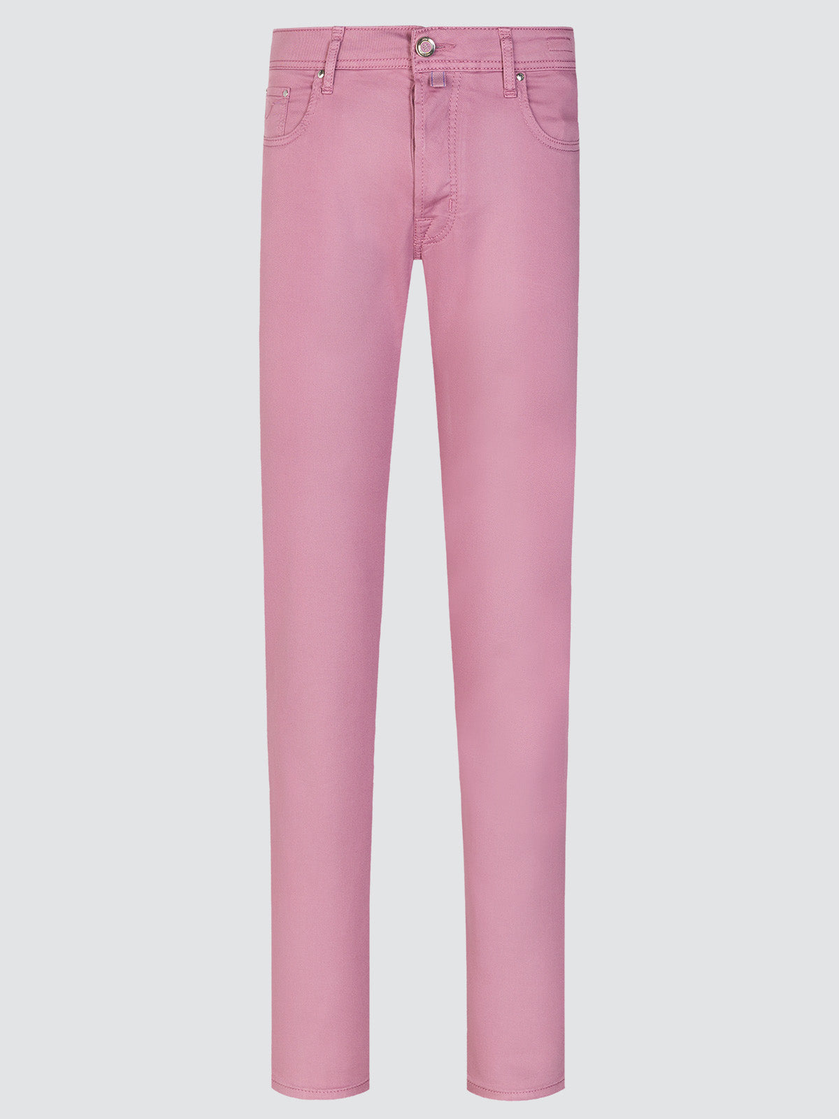 Pantalones Bard de Algodón y Lyocell Frambuesa