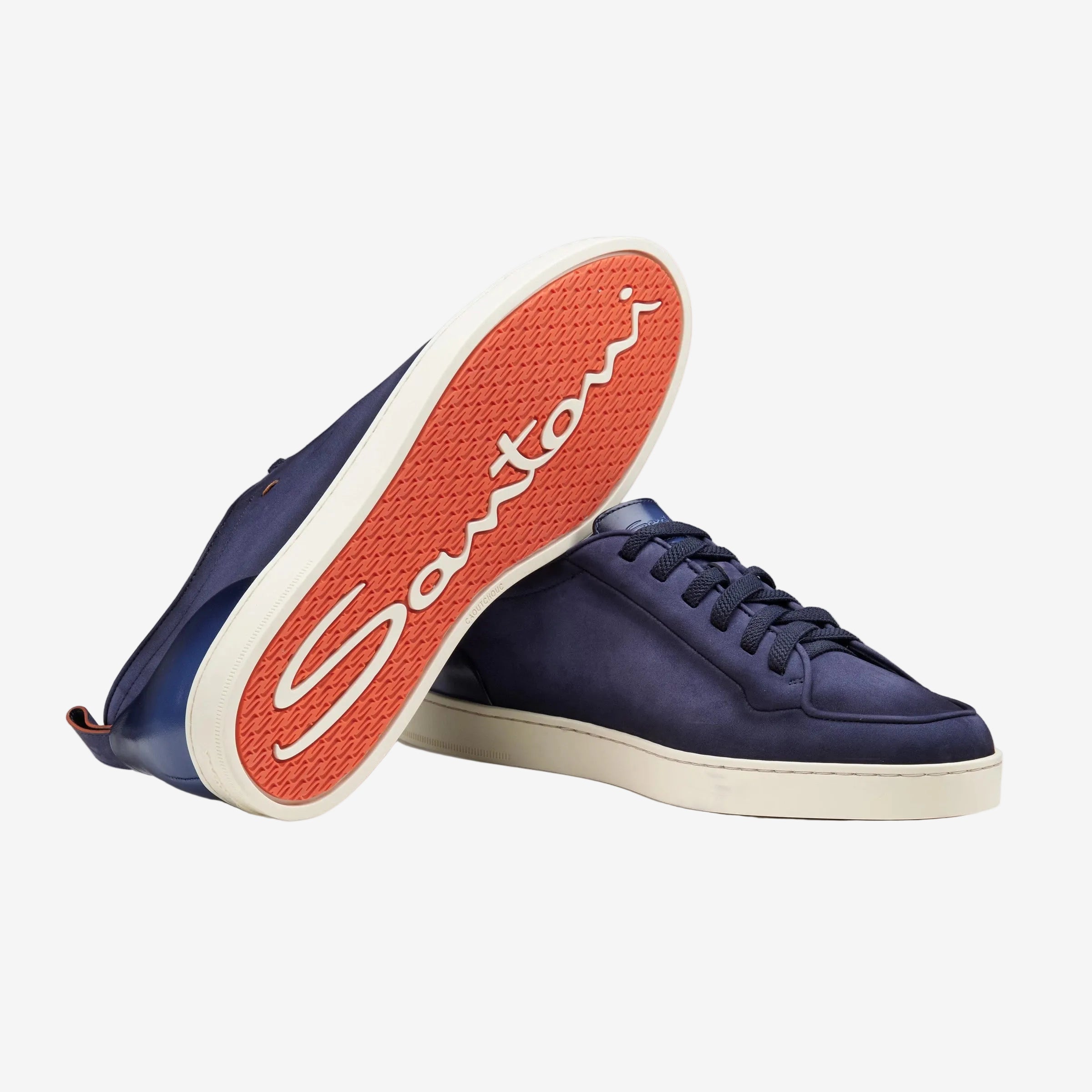 Blauer Monte-Carlo Nubuk Sneaker