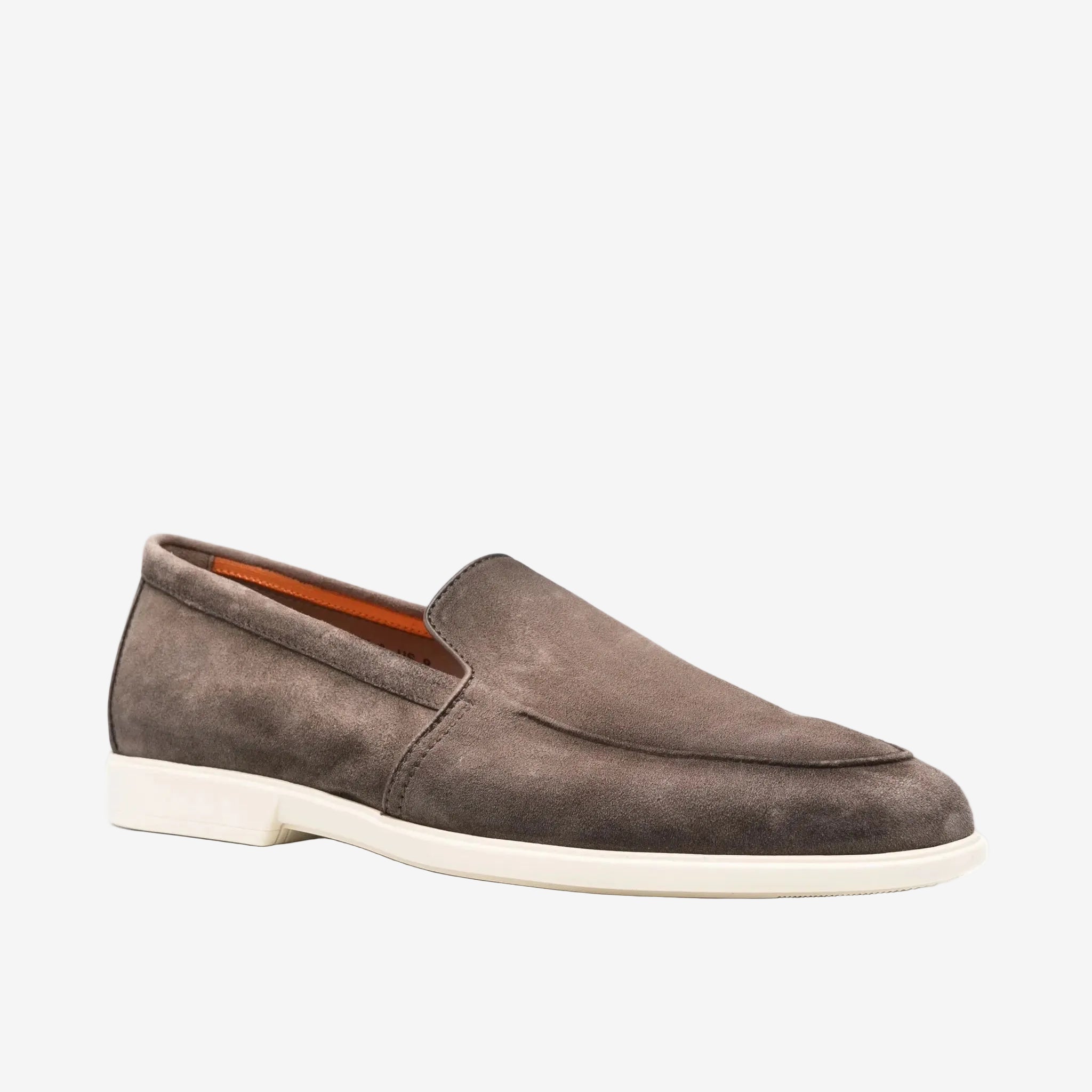 Dark Beige Suede Malibu Loafers