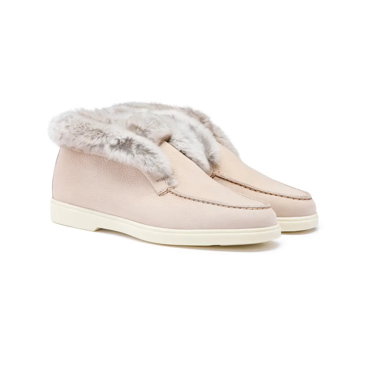 Dames Roze Suède Desert boots