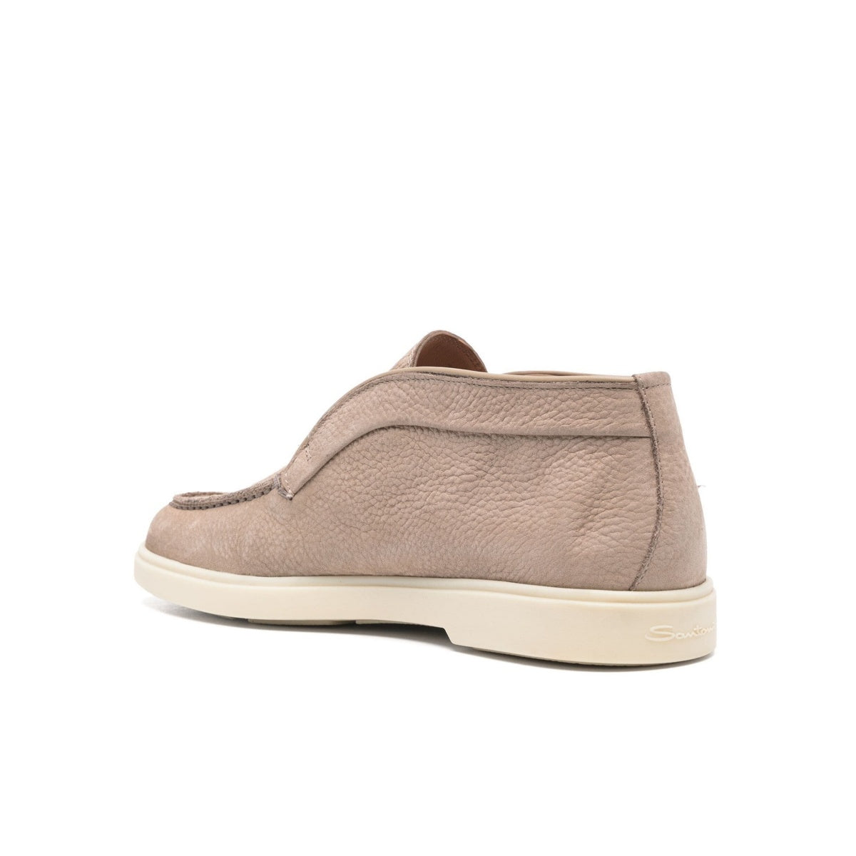 Beige Nubuck Desert Boots