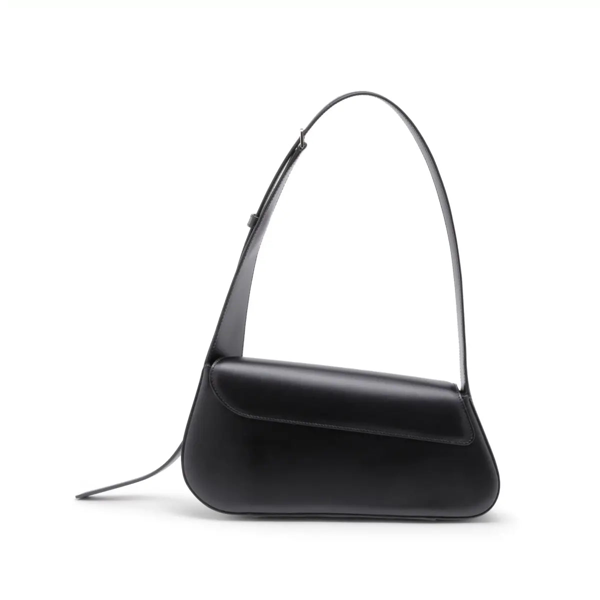 Black Leather The Pluto Bag