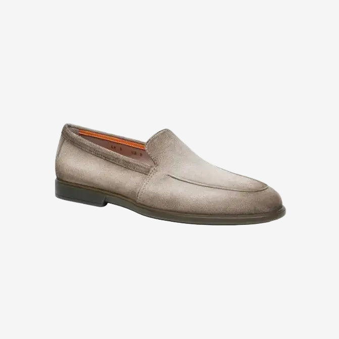 Mocassins Malibu suede beige foncé