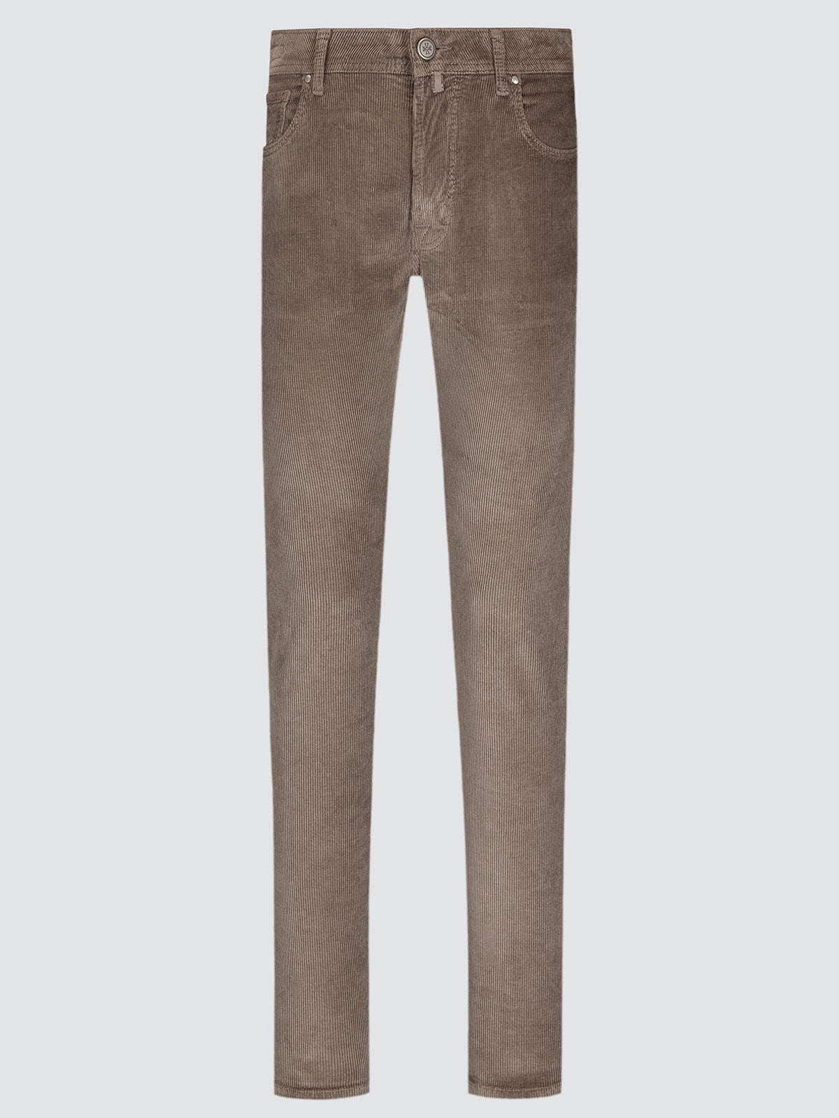 Bard Elephant Grey Stretch Corduroy