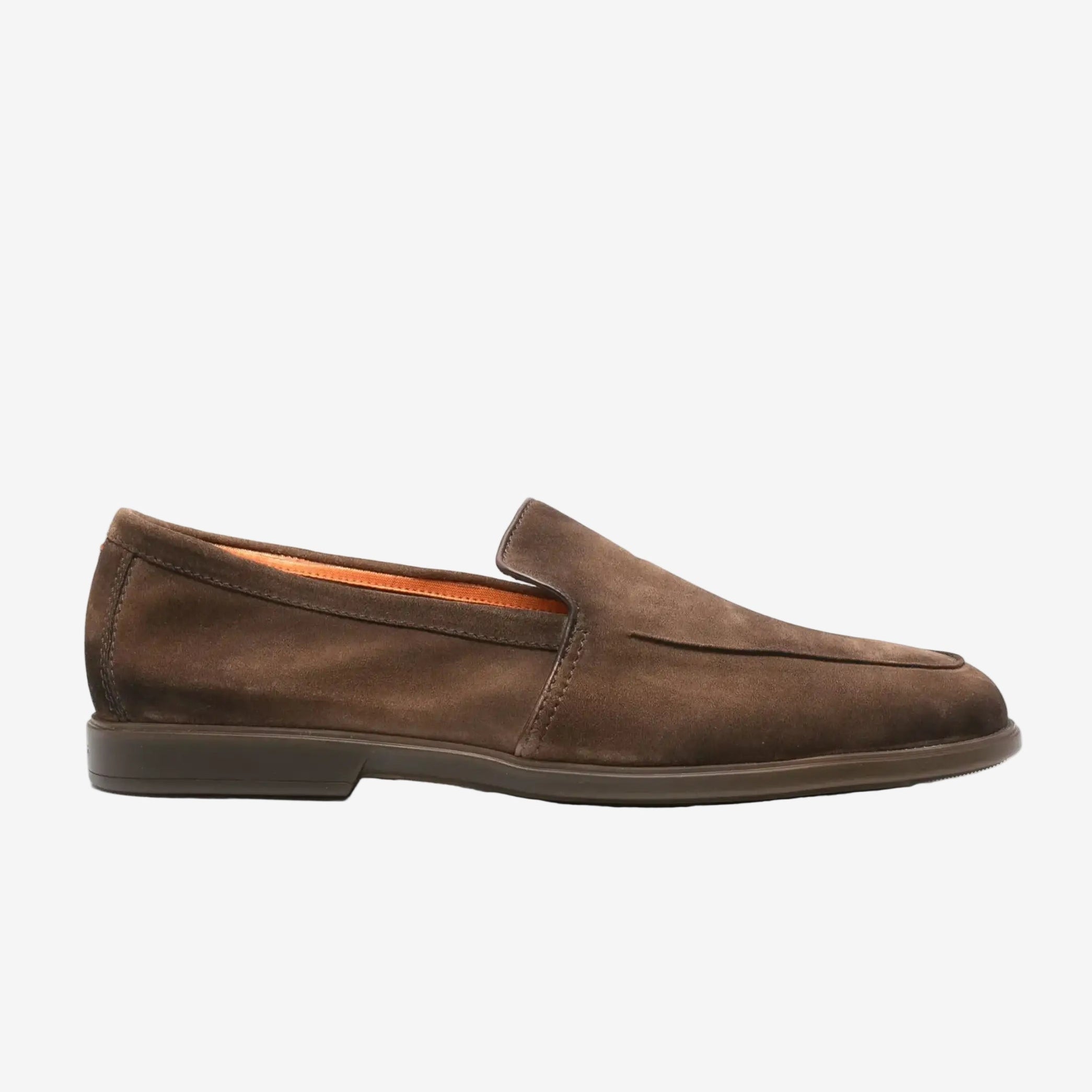 Braune Wildleder-Loafer Malibu