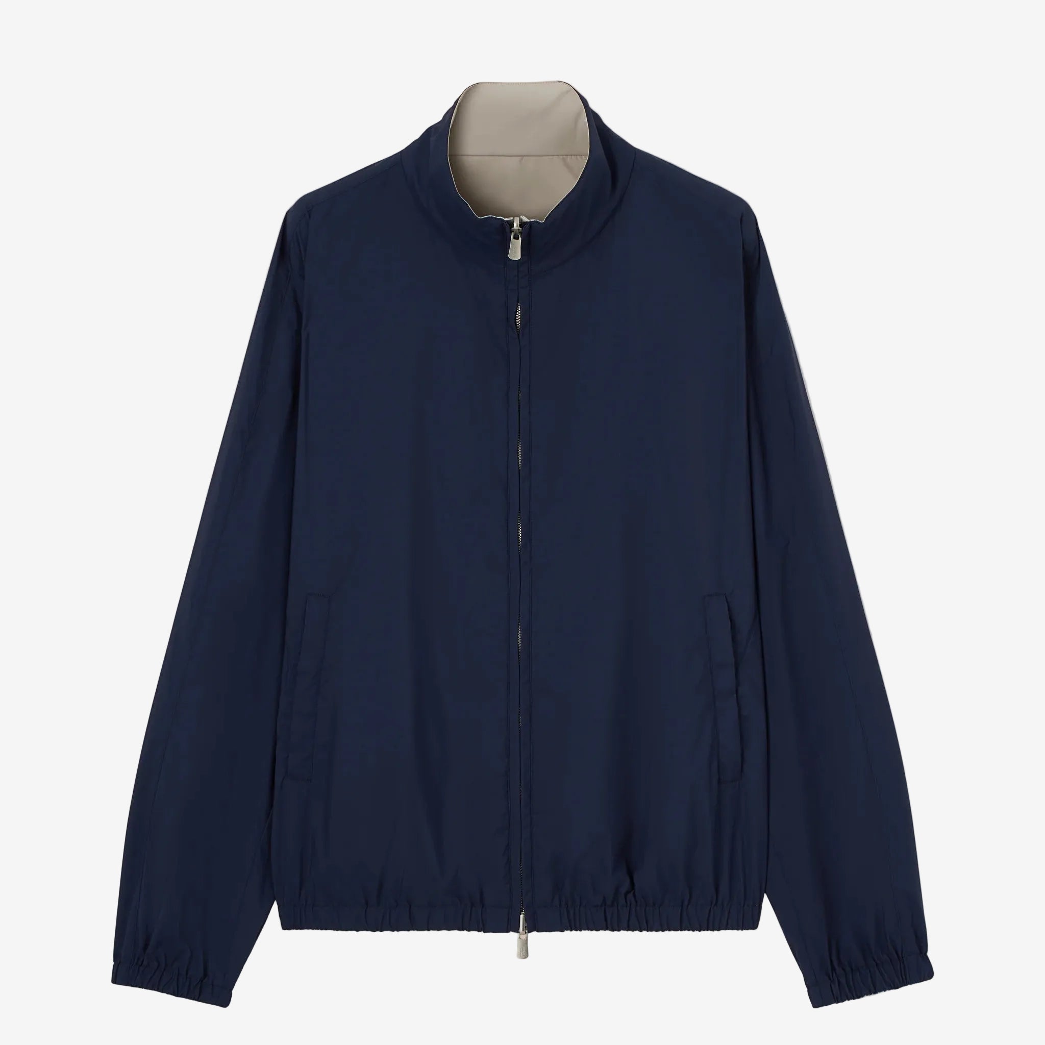 Blue & beige Airstop Jacket - Reversible