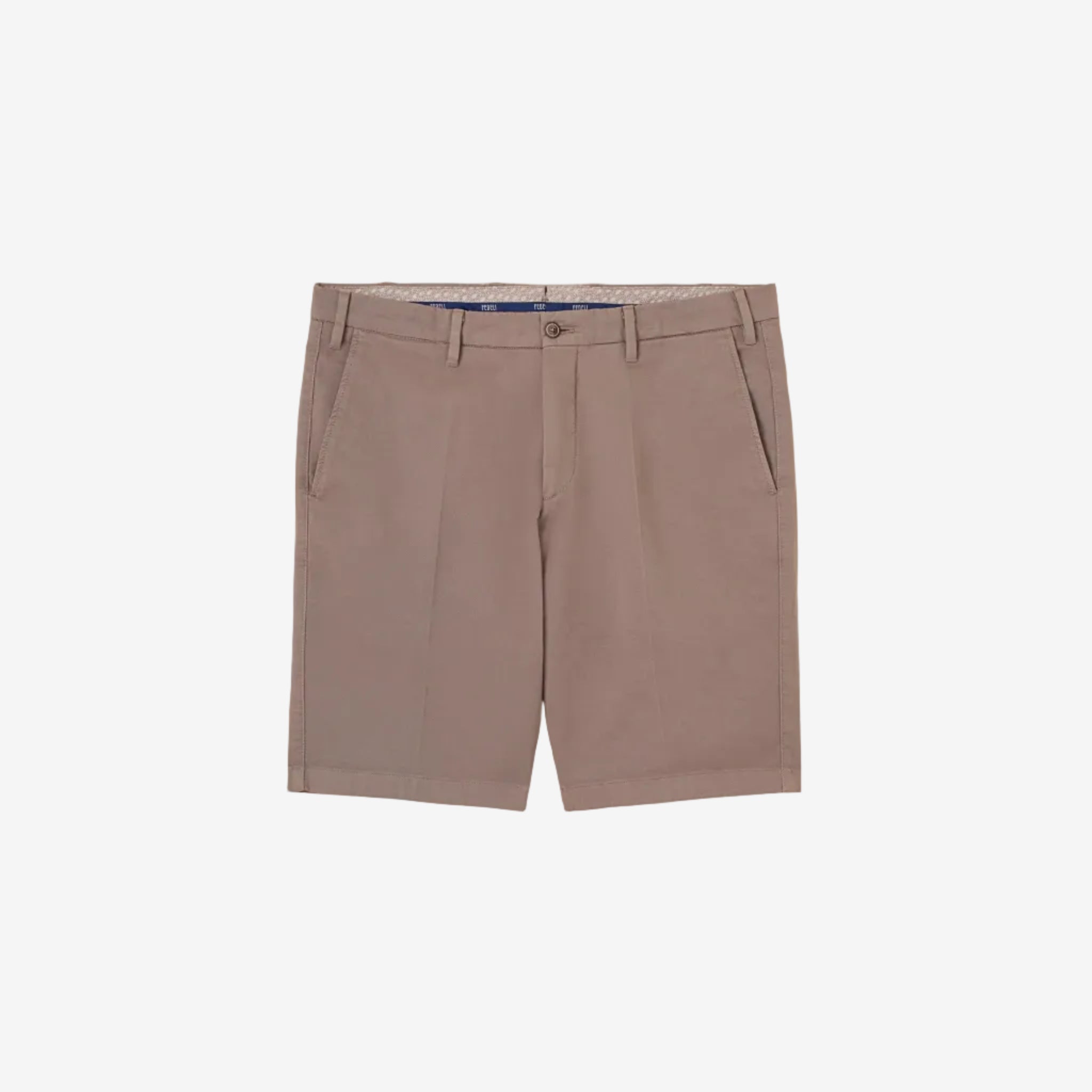 Moon Greige Cotton Old Chino Shorts