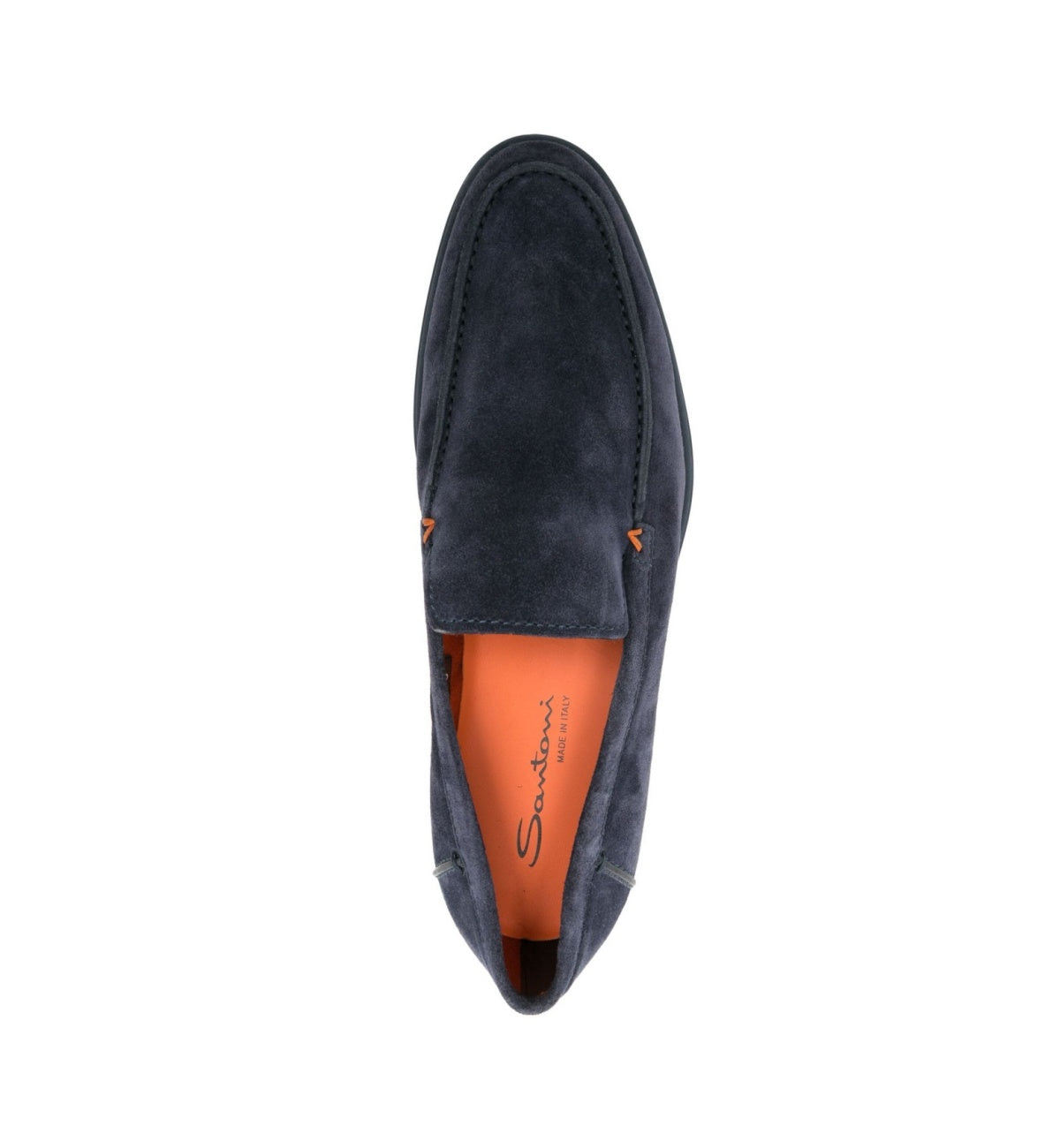 blue suede loafers tone rubber sole