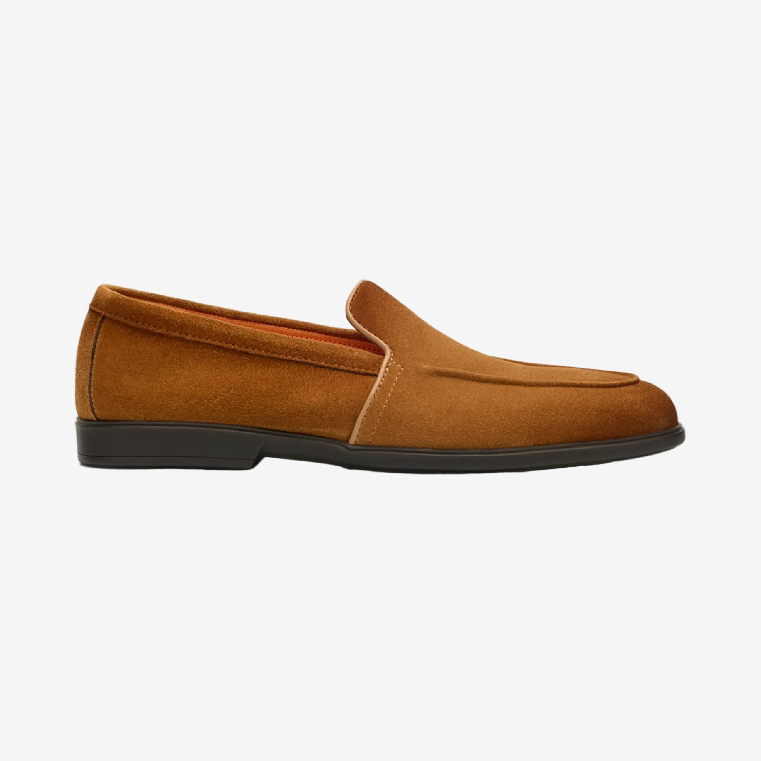 Mocassins suede Malibu camel