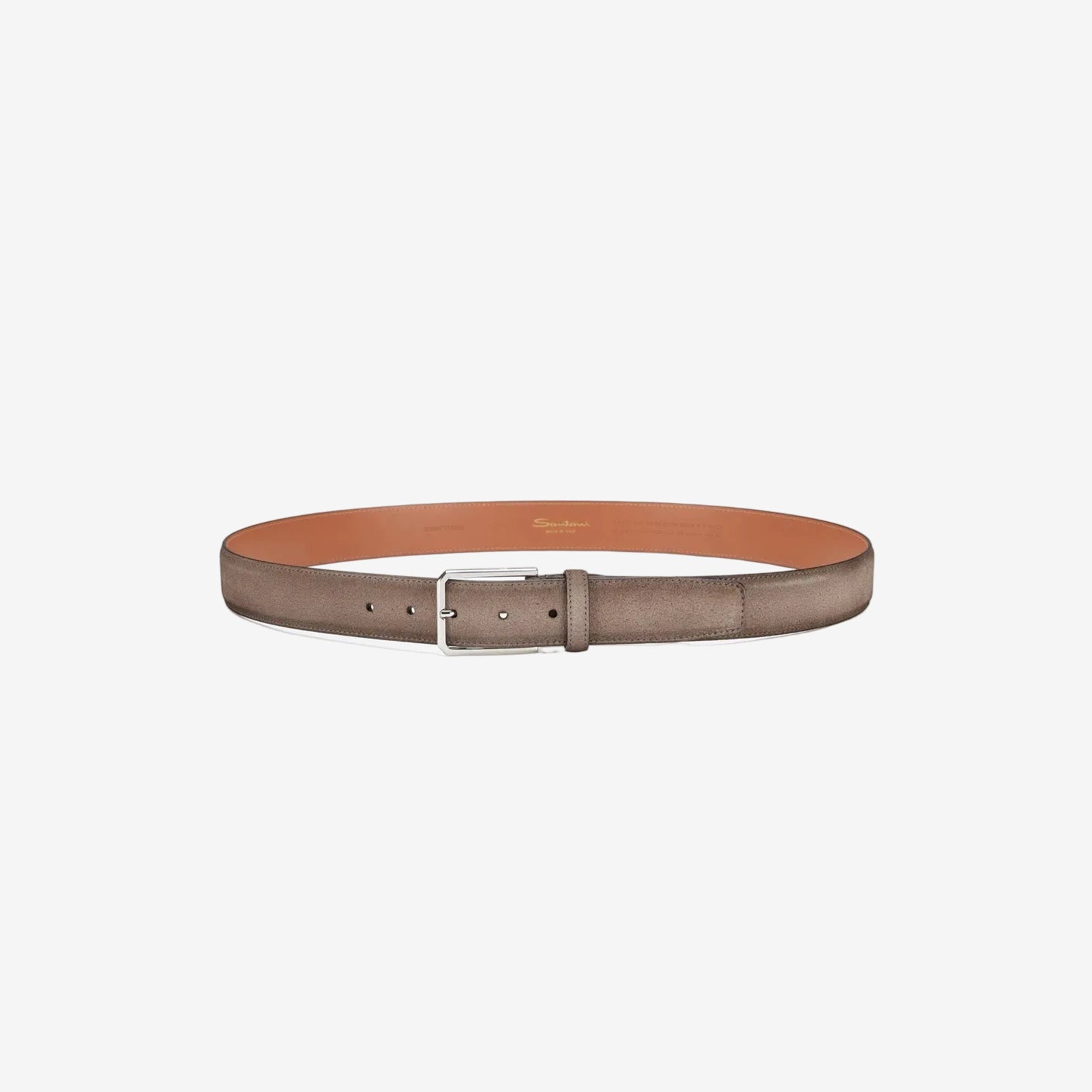 Light Brown suede adjustable belt