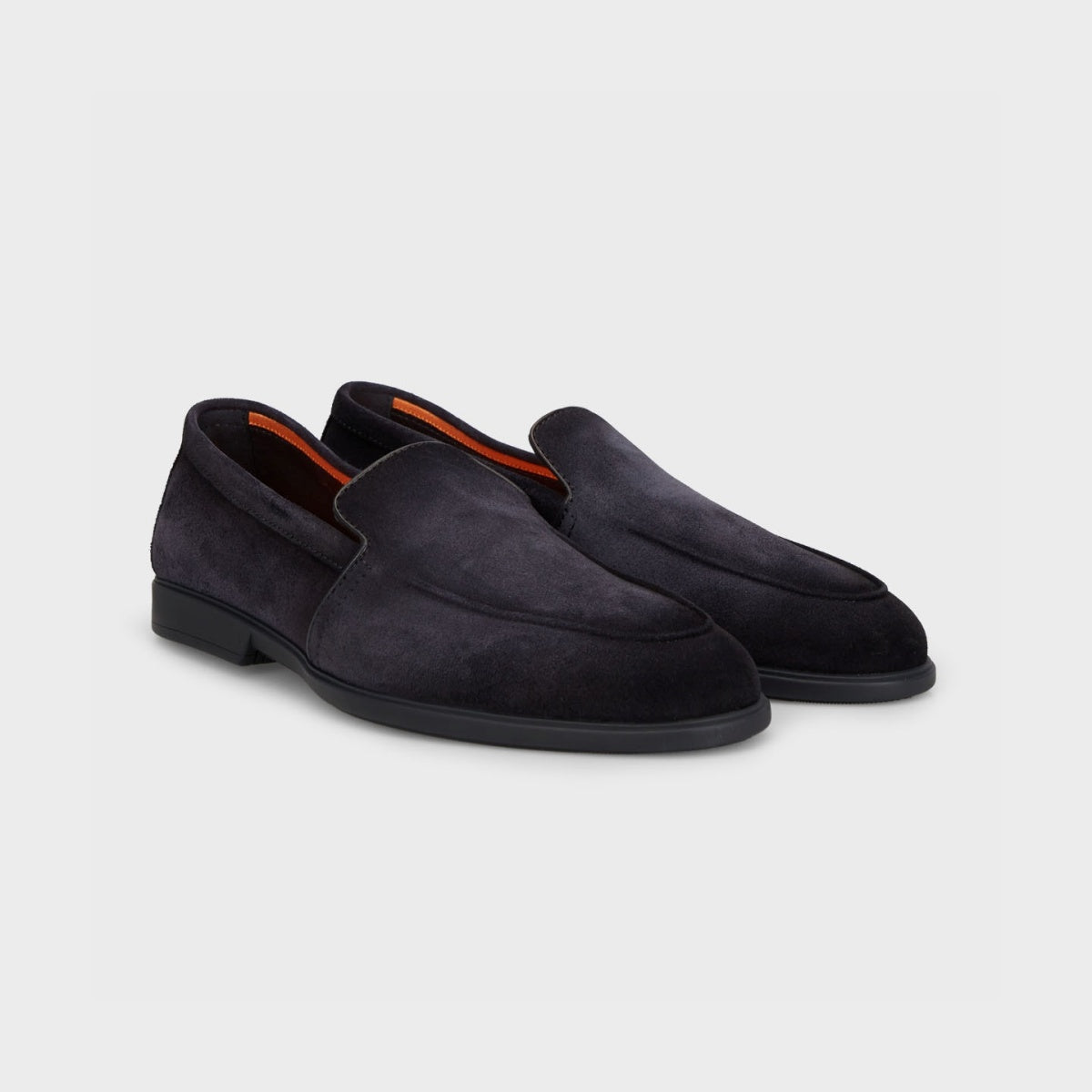 Blue Suede Loafer Tone Sole