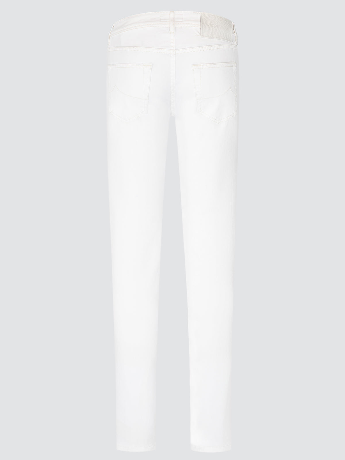 Vaqueros Nick de Cinco Bolsillos en Denim Bull Elástico Blanco
