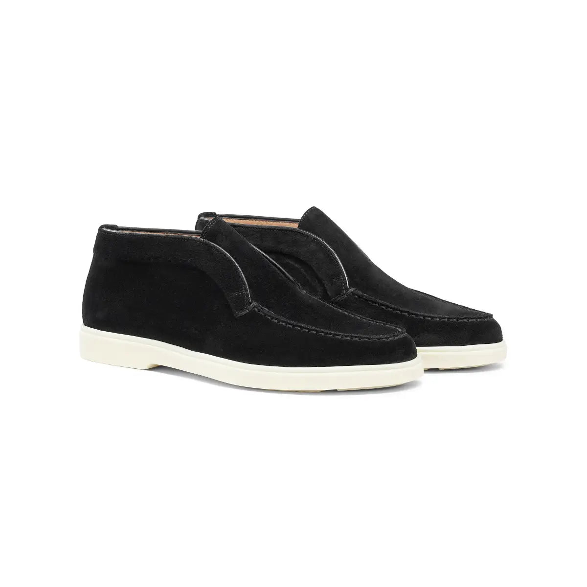 Black Suede Desert Boots