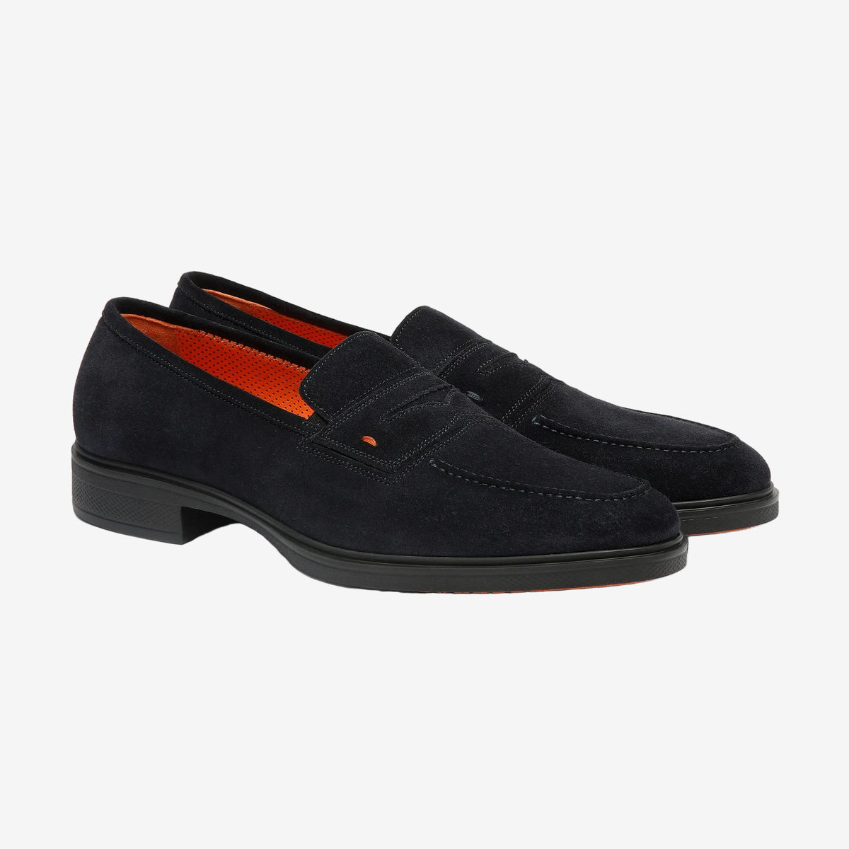 Easy Loafer de Ante Azul Oscuro