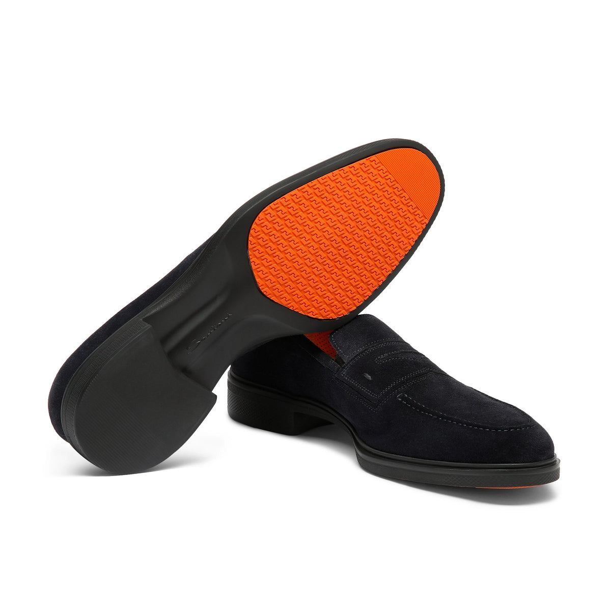 Easy Loafer de Ante Azul Oscuro