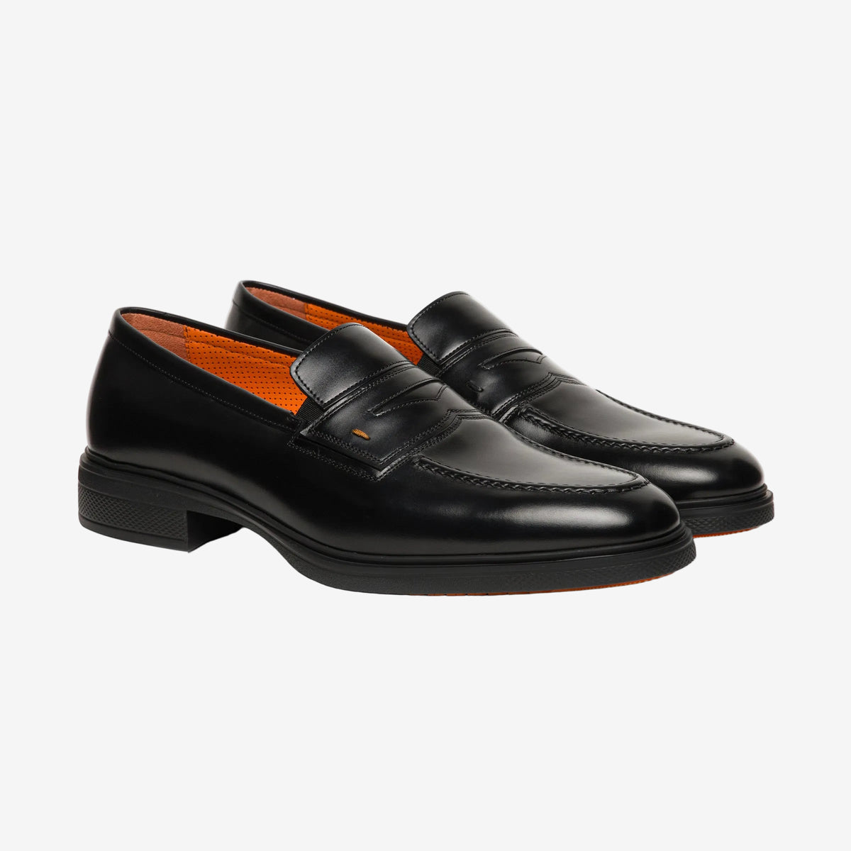 Easy Penny Loafer de cuero Negro