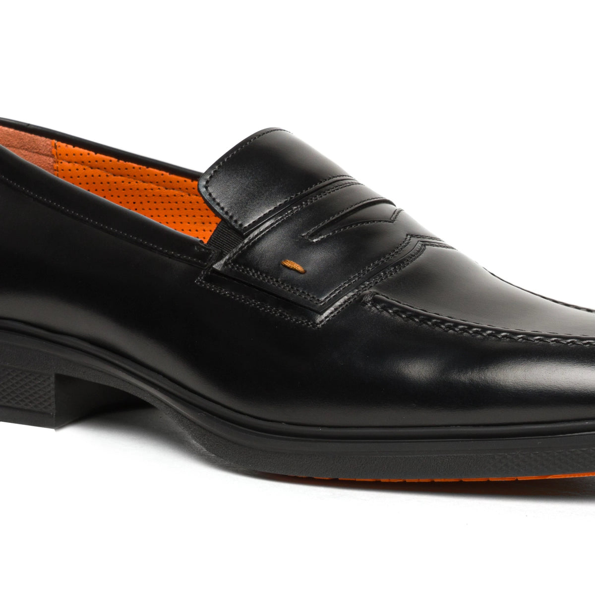 Easy Penny Loafer de cuero Negro