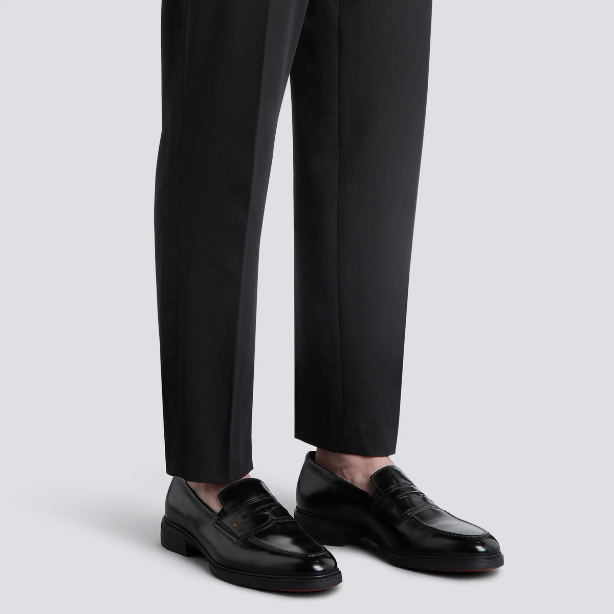Easy Penny Loafer de cuero Negro