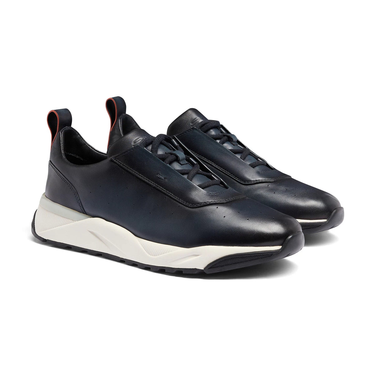 Blue Leather Innova Sneakers
