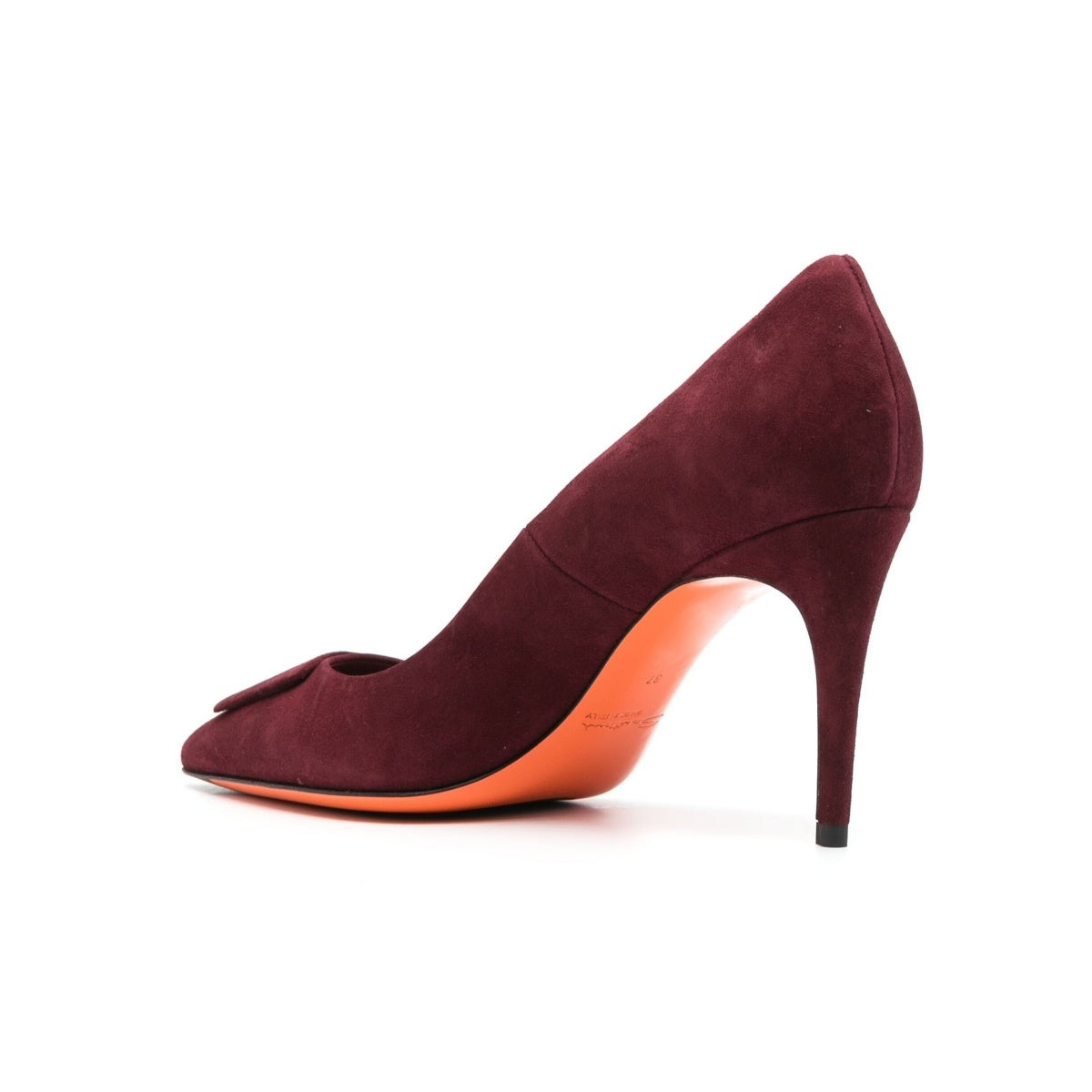 Escarpins Suede violet Talon 85 mm