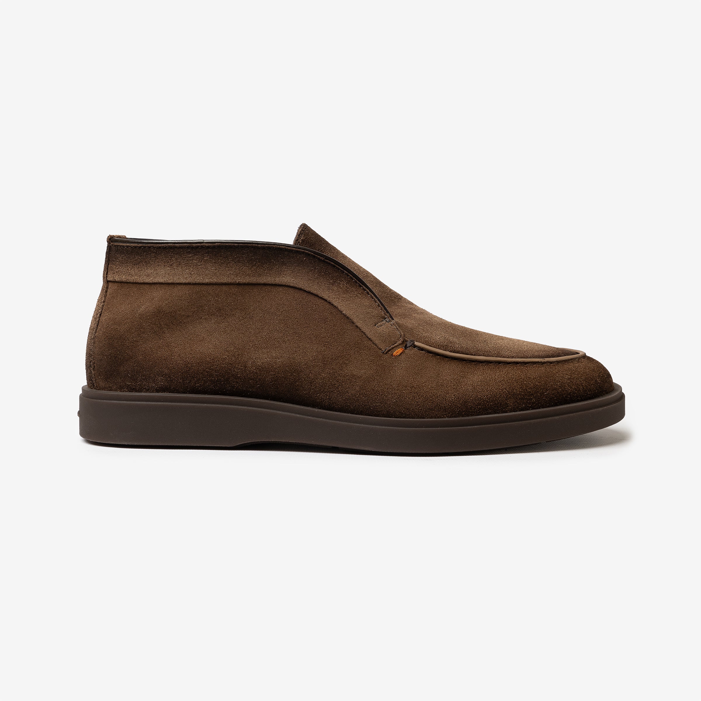 Dark brown Seta Suede Desert Boots