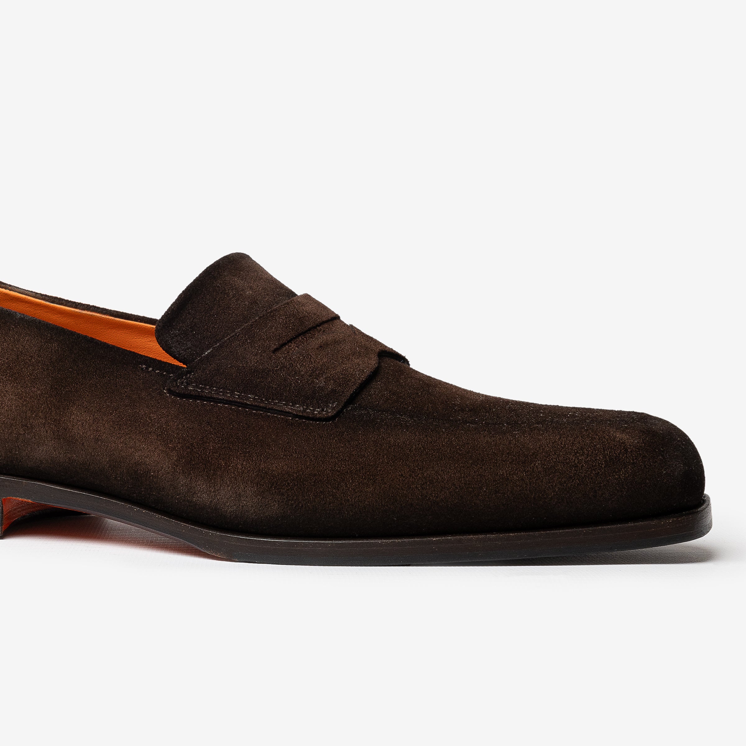 Brown Suede penny Loafer