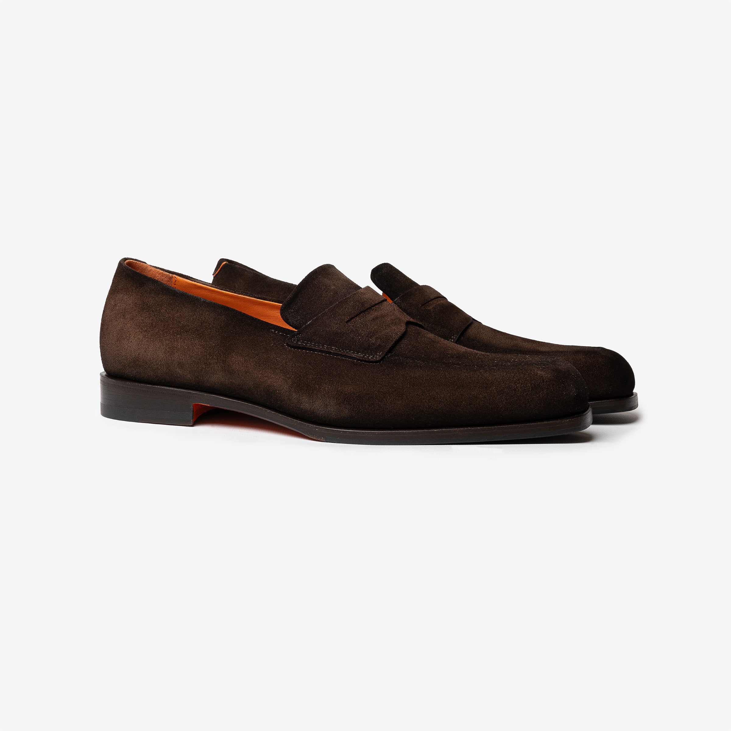 Brown Suede penny Loafer