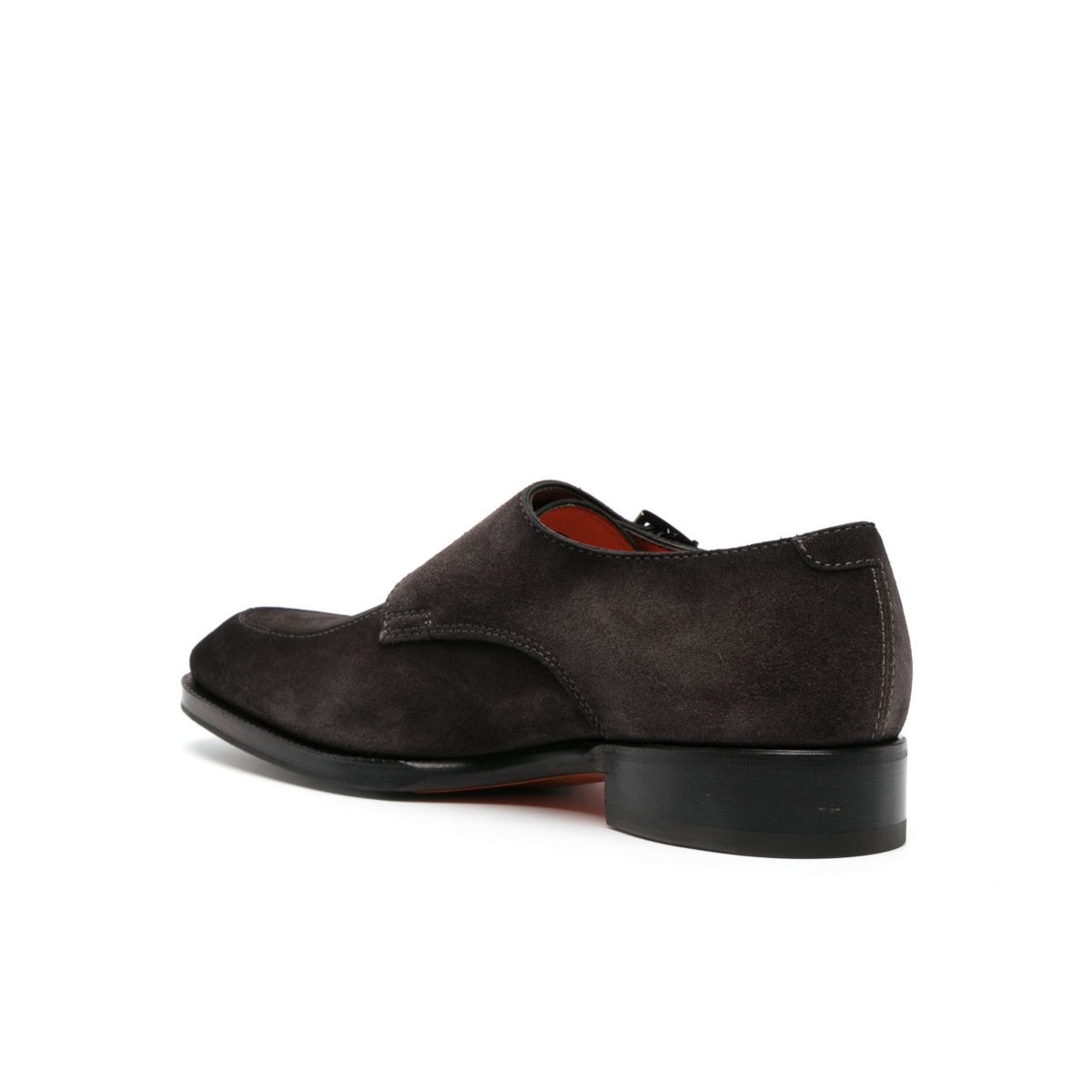 santoni-double buckle-suede-leather sole