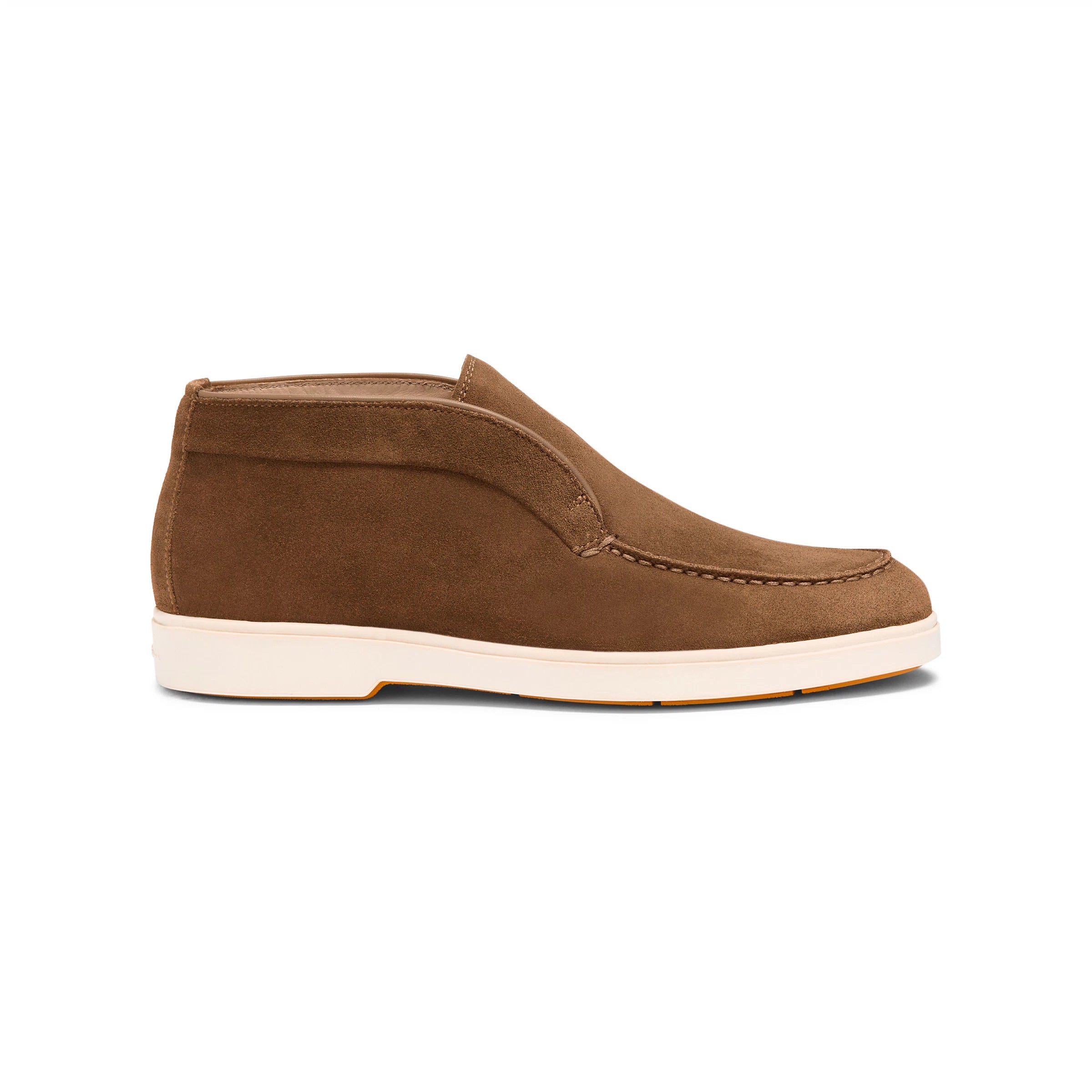 light brown suede desert boot