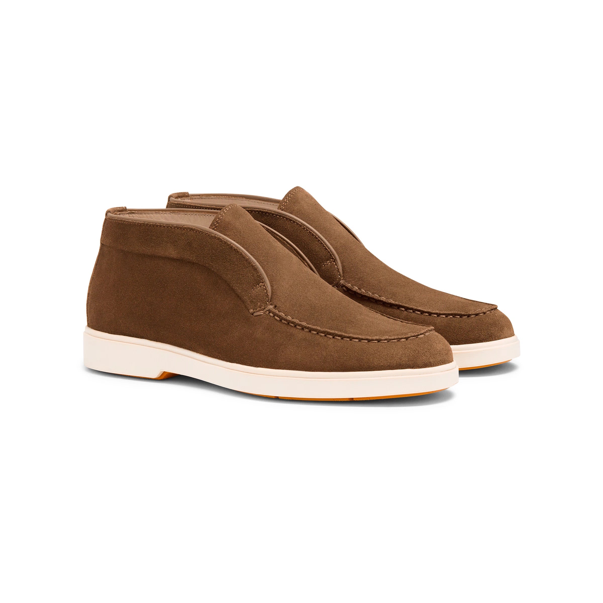 light brown suede desert boot
