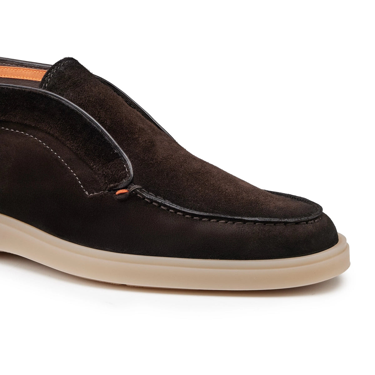 Desert boot Seta suede marron foncé