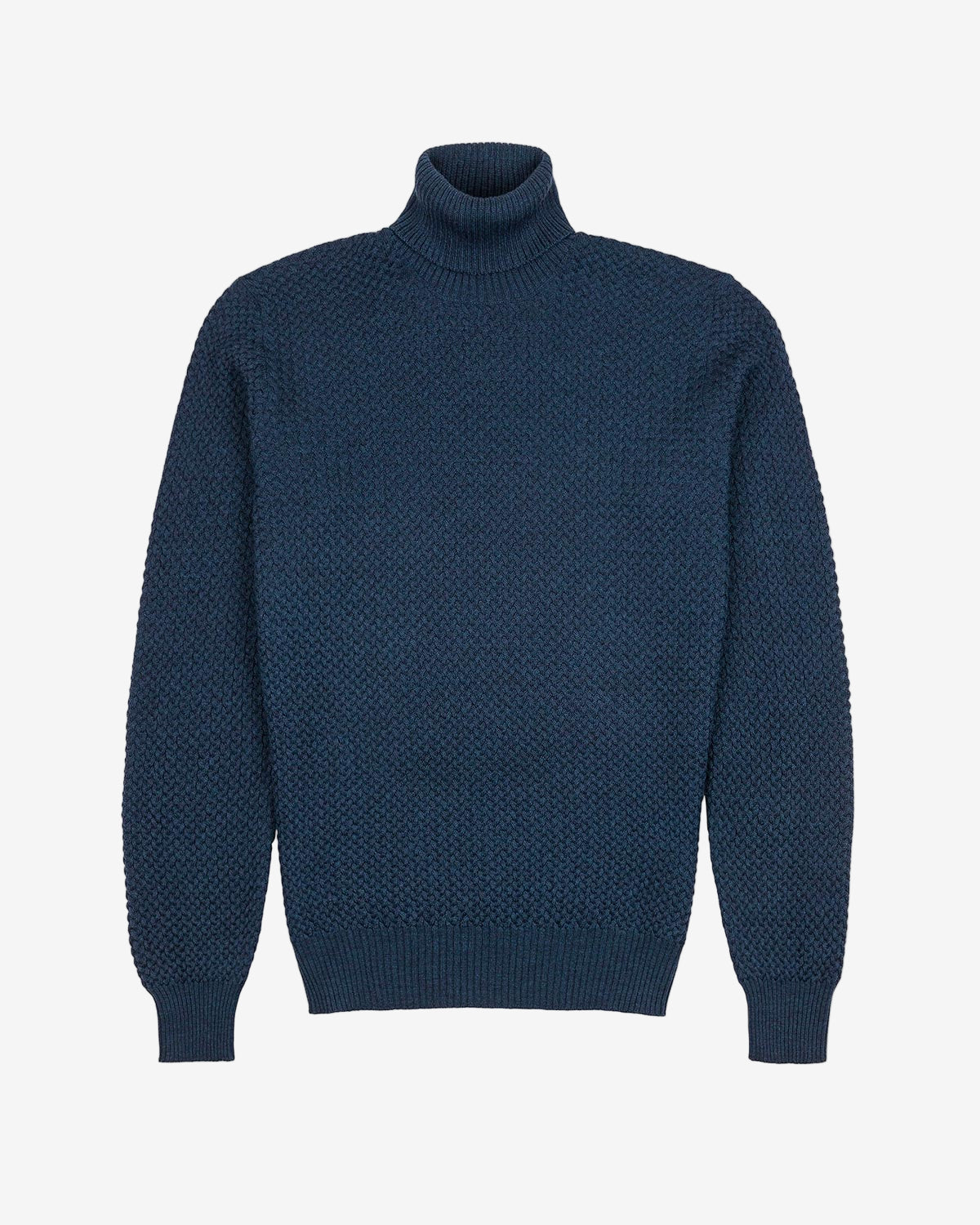 Dark Blue Turtle Neck